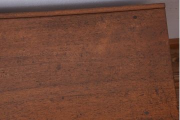 アンティーク家具　アンティーク 古い木製の可愛いサイドテーブル(平机)(1)