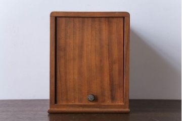 アンティーク家具　古民具・骨董　珍しい作りの高級小物入れ