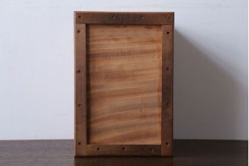 アンティーク家具　古民具・骨董　珍しい作りの高級小物入れ