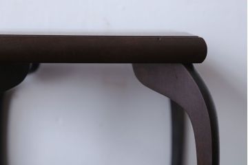 アンティーク家具　古民具・骨董　脚のデザインが魅力!桜材の花台