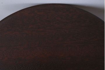 アンティーク家具　アンティーク　古い木製のおしゃれな回転スツール(2)