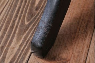 アンティーク家具　アンティーク　古い木製のおしゃれな回転スツール(2)