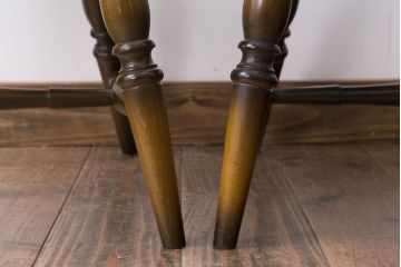 アンティーク家具　イギリスアンティーク　アーコール　スティックバックチェア2脚セット
