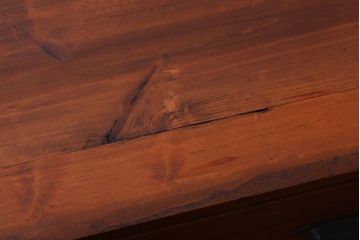 アンティーク家具　和製アンティーク　鉄脚付き!古い衣装箪笥ローボード(3)