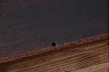 アンティーク家具　古民具・骨董　上品なデザインの古い欅製経机