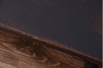 アンティーク家具　古民具・骨董　上品なデザインの古い欅製経机