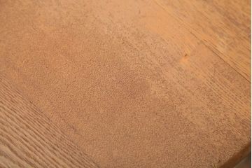 ヴィンテージ家具　ビンテージ　アイスグリーンペイント鉄脚のかわいい丸スツール(2)