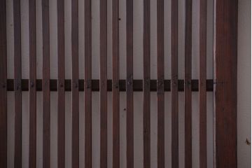 古民具・骨董　和モダンなアンティーク格子戸2枚セット