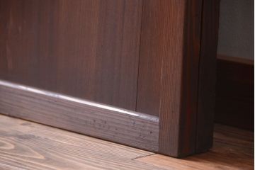 古民具・骨董　和モダンなアンティーク格子戸2枚セット