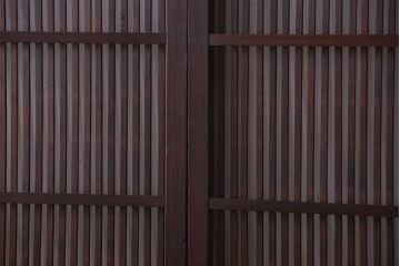古民具・骨董　和モダンなアンティーク格子戸2枚セット
