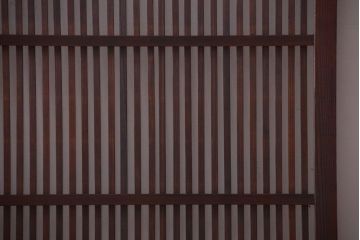 古民具・骨董　和モダンなアンティーク格子戸2枚セット