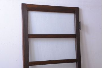 和製アンティーク　気泡ガラス入り!上質な古いドア