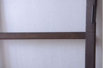 和製アンティーク　気泡ガラス入り!上質な古いドア