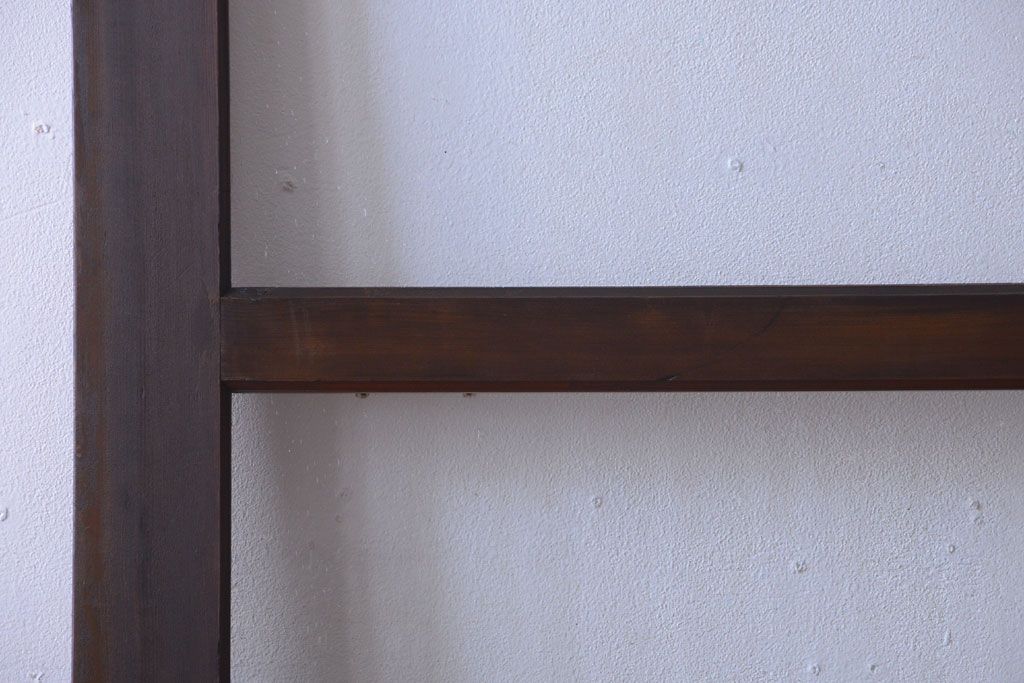 和製アンティーク　気泡ガラス入り!上質な古いドア