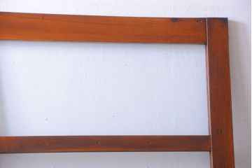 和製アンティーク　気泡ガラス入り!上質な古いドア