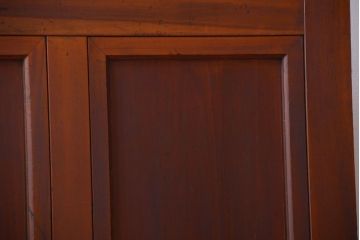 和製アンティーク　気泡ガラス入り!上質な古いドア