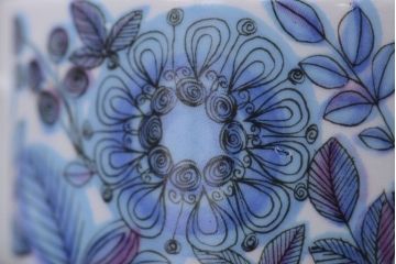 アンティーク雑貨　スペインビンテージ　PONTESA(ポンテサ)　カップ&ソーサー、皿など8点セット