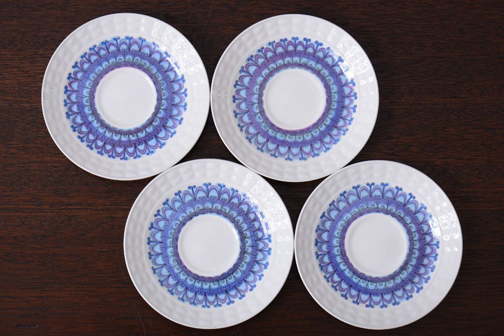 アンティーク雑貨　スペインビンテージ　PONTESA(ポンテサ)　カップ&ソーサー、皿など8点セット