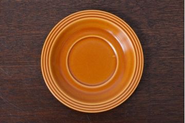 イギリスビンテージ　HORNSEA(ホーンジー)　Saffron(サフラン)シリーズ　カップ&ソーサー5客、皿5枚セット