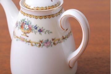 アンティーク雑貨　アンティーク　オールドノリタケ　ティーポット　コップなど7点