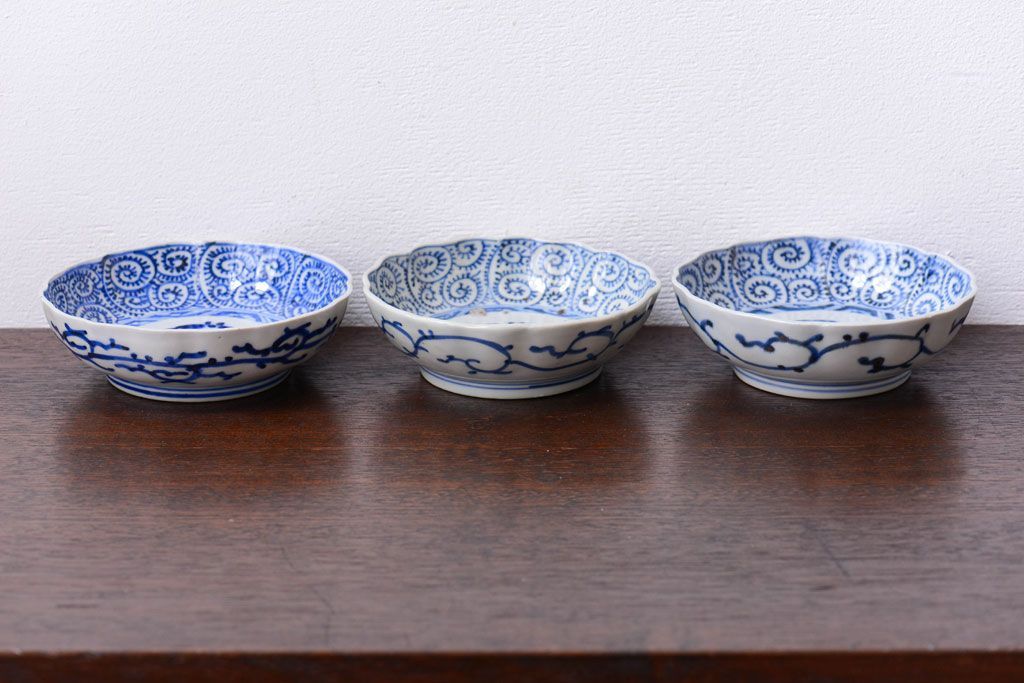 714『唐津 草文 皿』　/骨董品 古美術 古道具 アンティーク 唐津・草文陶片-Antique DejaVU（アンティークデジャヴ