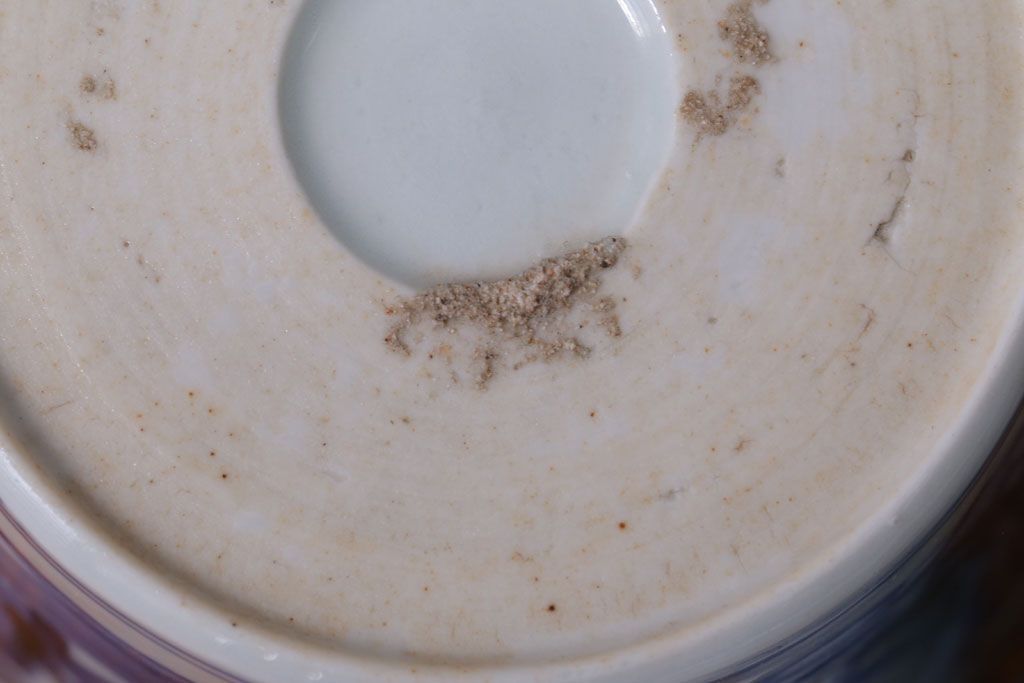 古民具・骨董　江戸後期　染付蕎麦猪口7客(伊万里)