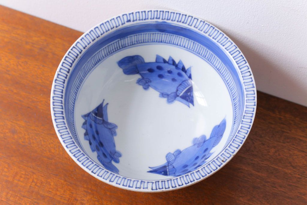 骨董 絵付け高脚杯 公式】アンティーク家具ラフジュ工房商品詳細ページ古民具・骨董