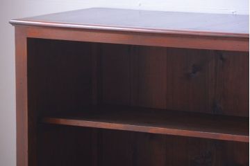 アンティーク家具　アンティーク　古い木製の脚付きオープンラック収納棚(飾り棚・本棚)