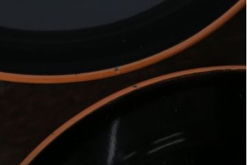 アンティーク雑貨　大正四年　蒔絵の美しい木製お椀10客(漆器)