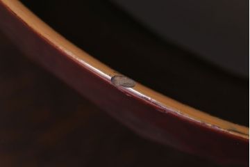 アンティーク雑貨　大正〜昭和初期　金蒔絵菓子鉢2点(漆器)