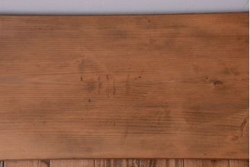 アンティーク家具　ジャンク品　引き出し付き!古い木味のアンティーク裁ち板