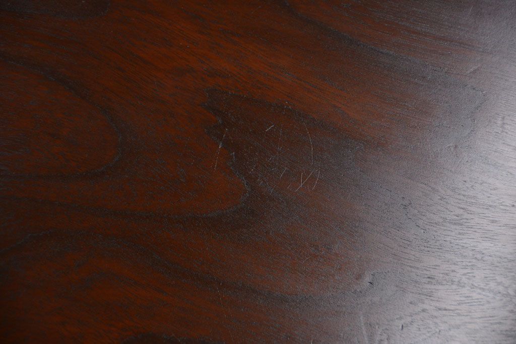 アンティーク家具　和製アンティーク　総欅材の重厚な座卓(センターテーブル)