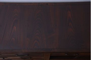 アンティーク家具　古民具・骨董　大きな収納箪笥サイドボード(水屋箪笥)