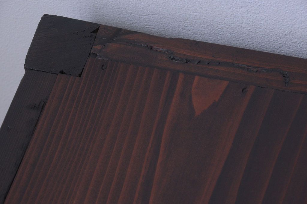 アンティーク家具　古民具・骨董　大きな収納箪笥サイドボード(水屋箪笥)