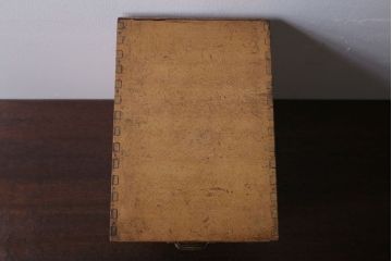 レトロ家具　昭和レトロ　ネームプレート付き!小物収納に便利なアンティーク小引き出し