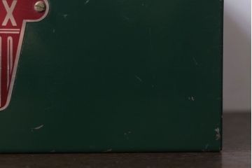 アンティーク雑貨　昭和レトロ　TOHO　内田洋行　ビンテージ手提げ金庫(CASH BOX)