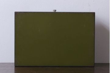 アンティーク雑貨　昭和レトロ　TOHO　内田洋行　ビンテージ手提げ金庫(CASH BOX)
