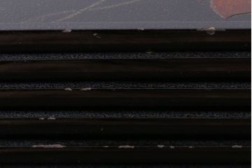 アンティーク雑貨　古民具・骨董　明治期　石目塗蒔絵膳9客