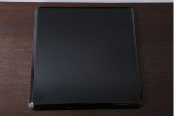 アンティーク雑貨　古民具・骨董　明治期　石目塗蒔絵膳9客