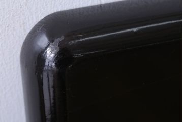 アンティーク雑貨　古民具・骨董　明治期　石目塗蒔絵膳9客