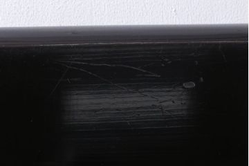 アンティーク雑貨　古民具・骨董　明治期　石目塗蒔絵膳9客