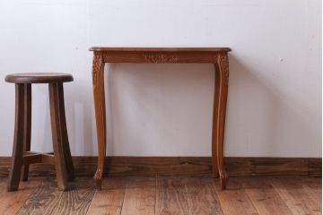 中古　イタリア製 高級感あふれるサイドテーブル