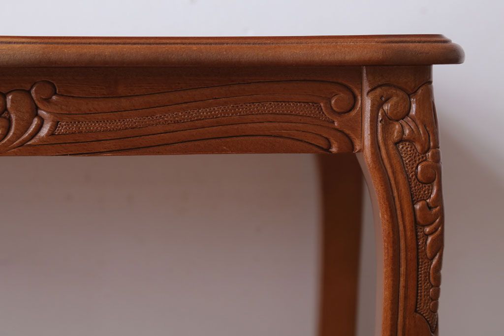 中古　イタリア製 高級感あふれるサイドテーブル