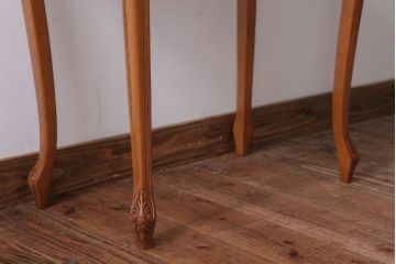 中古　イタリア製 高級感あふれるサイドテーブル