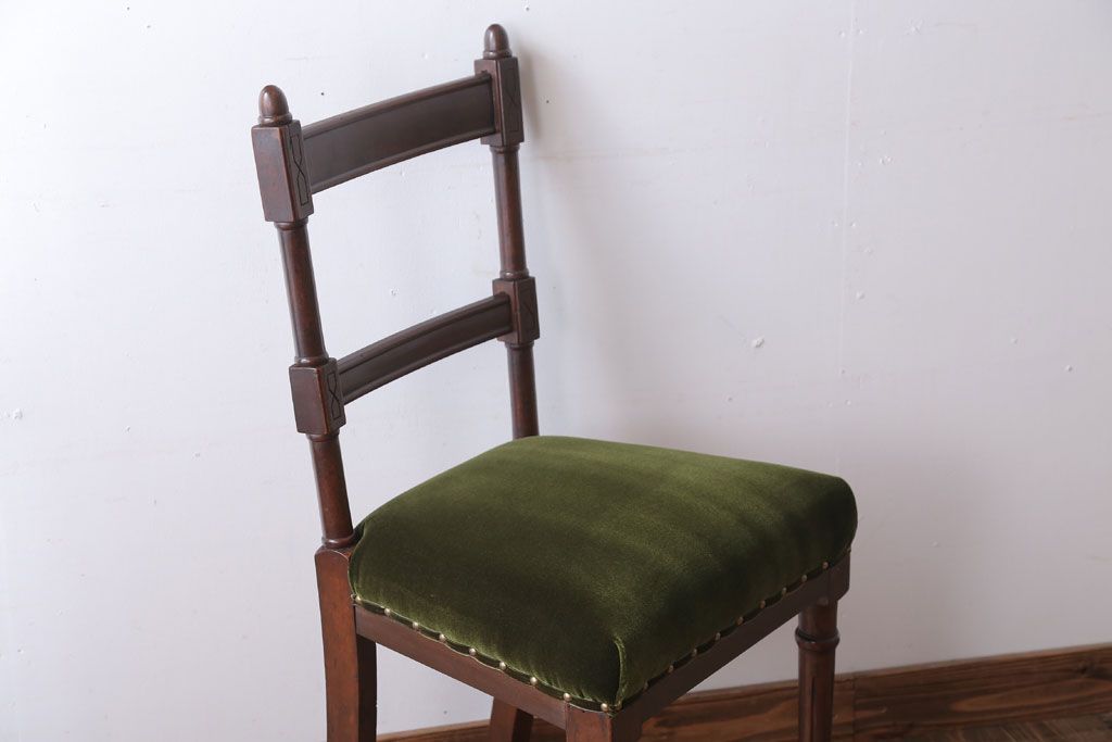 アンティーク家具　和製アンティーク　大正ロマンスタイルの上質なチェア