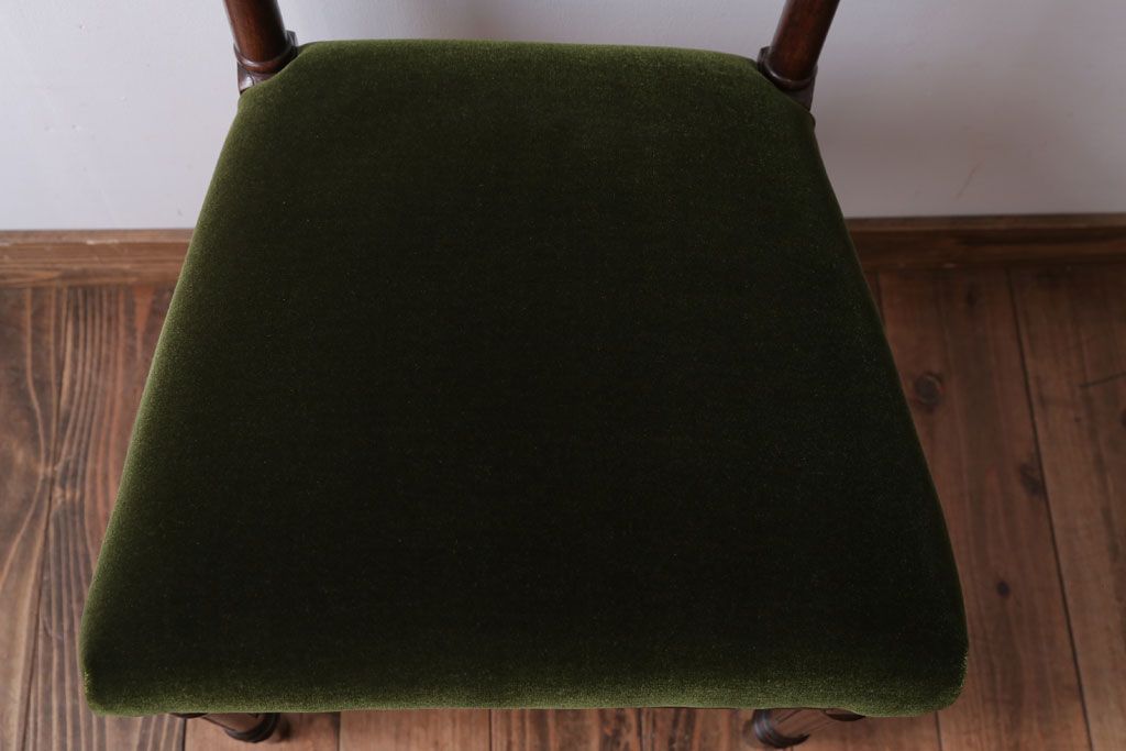 アンティーク家具　和製アンティーク　大正ロマンスタイルの上質なチェア