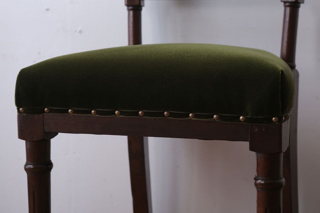 アンティーク家具　和製アンティーク　大正ロマンスタイルの上質なチェア