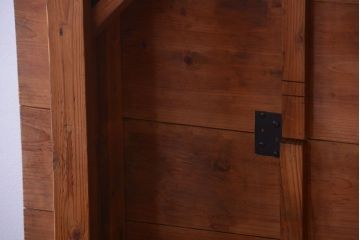 アンティーク家具　和製アンティーク　古い木の素朴なダイニングテーブル