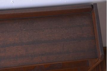 アンティーク家具　和製アンティーク　シンプルでシックなブックシェルフ(本棚)