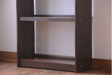 アンティーク家具　和製アンティーク　シンプルでシックなブックシェルフ(本棚)